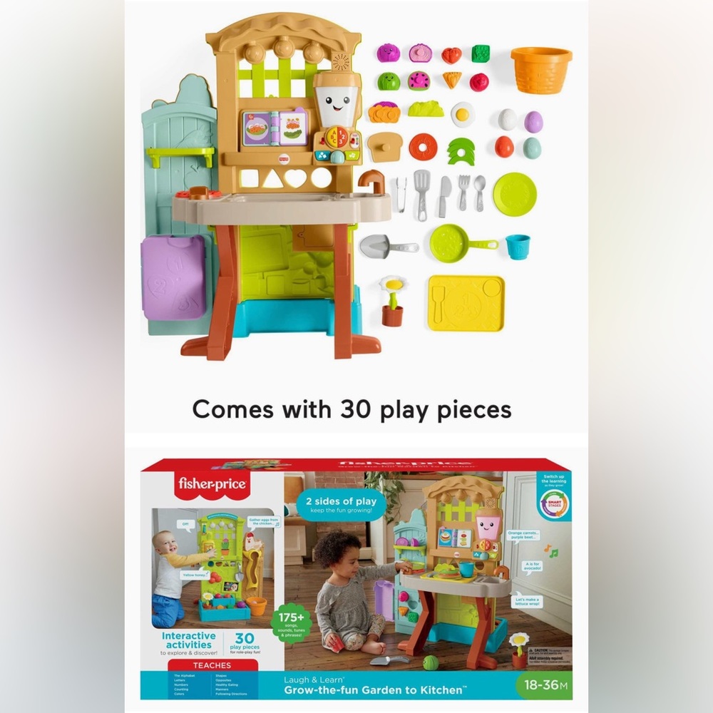 Fisher Price: Grow the Fun- Garden to Kitchen playset